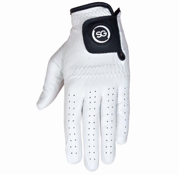 SG White 100 Cabretta leather golf gloves Left Right hand Professional