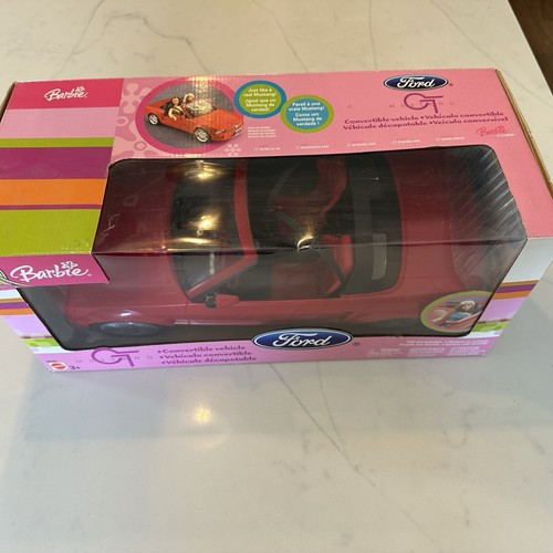 Barbie Ford Mustang GT Convertible Car Red