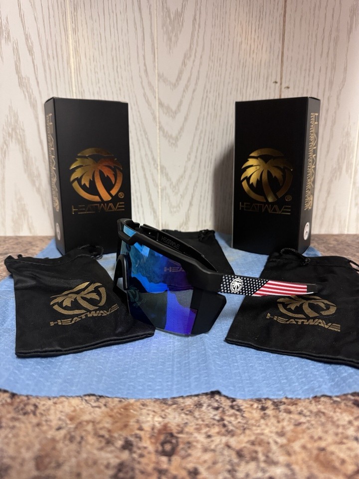 Heatwave Sunglasses Z87 Stripe Blue eBay