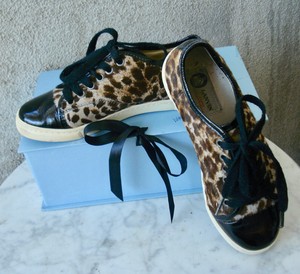 leopard pony hair shoes