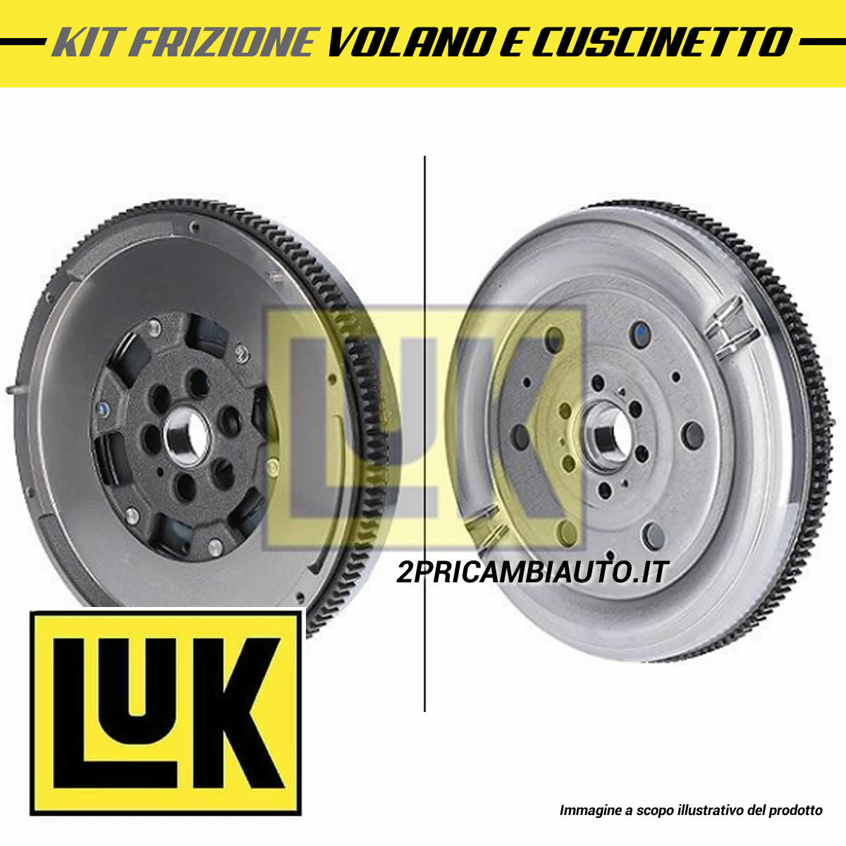LuK RepSet 617 0474 10 Kit Frizione - Ricambi Auto - 4