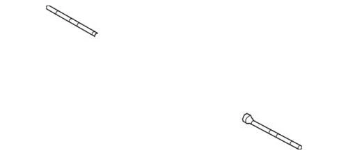 Kit de vara de amarração interna genuína GM 15295861 - Imagem 2 de 3