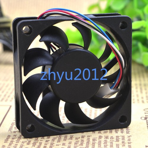 100% Test 1pc JARO AD0612MB-D9B 12V 0.15A 6010 6CM 4-wire Cooling Fan - Picture 3 of 3