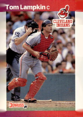 1989 Donruss #639a Tom Lampkin