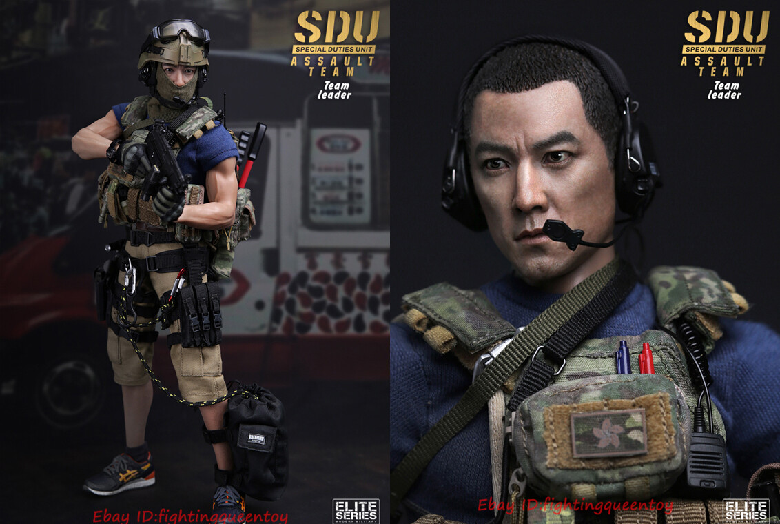 DAMTOYS 78034 SDU(Special Duties Unit) ASSAULT TEAM - LEADER 1/6