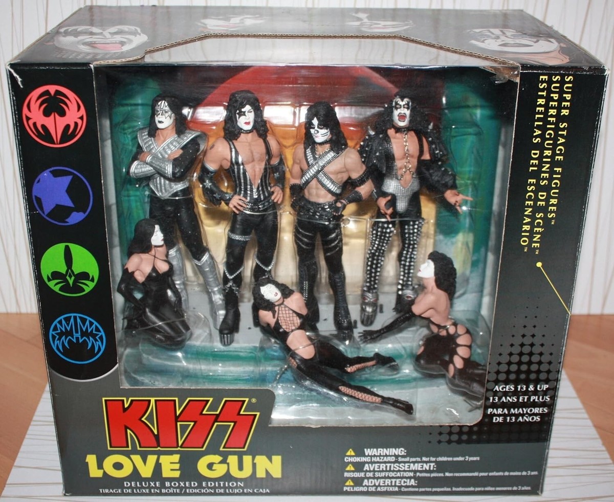 マクファーレントイズ　キッス『KISS LOVE GUN フィギュア』 McFarlane Rock 'n Roll Series: KISS 