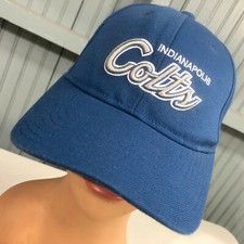 Indianapolis Colts Reebok NFL Licensed Adjustable Script Adult Ball Cap