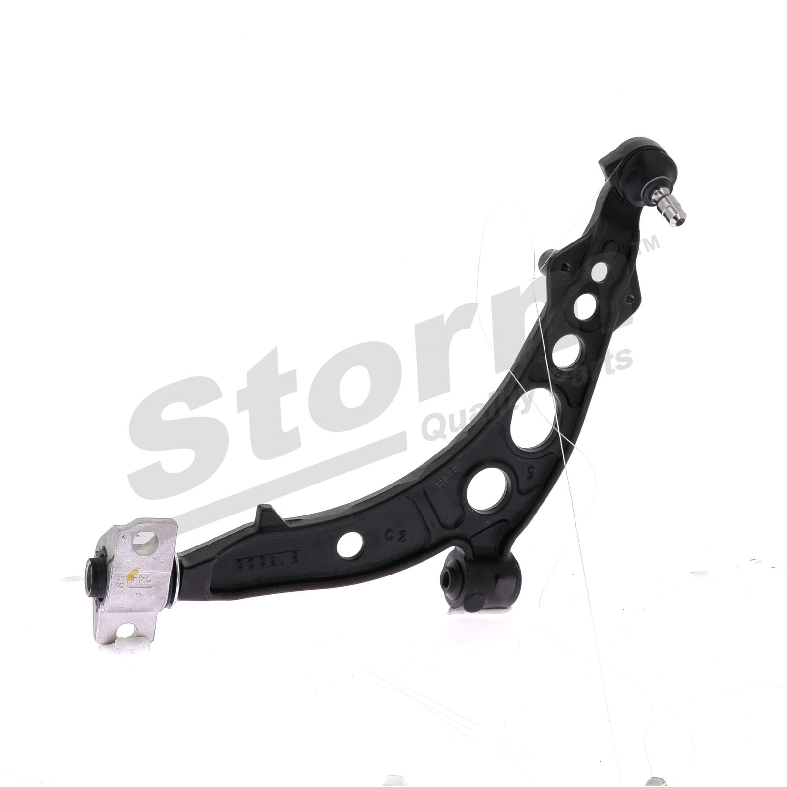 Bras de suspension avant gauche premium en acier traité pour Lancia Y et Punto