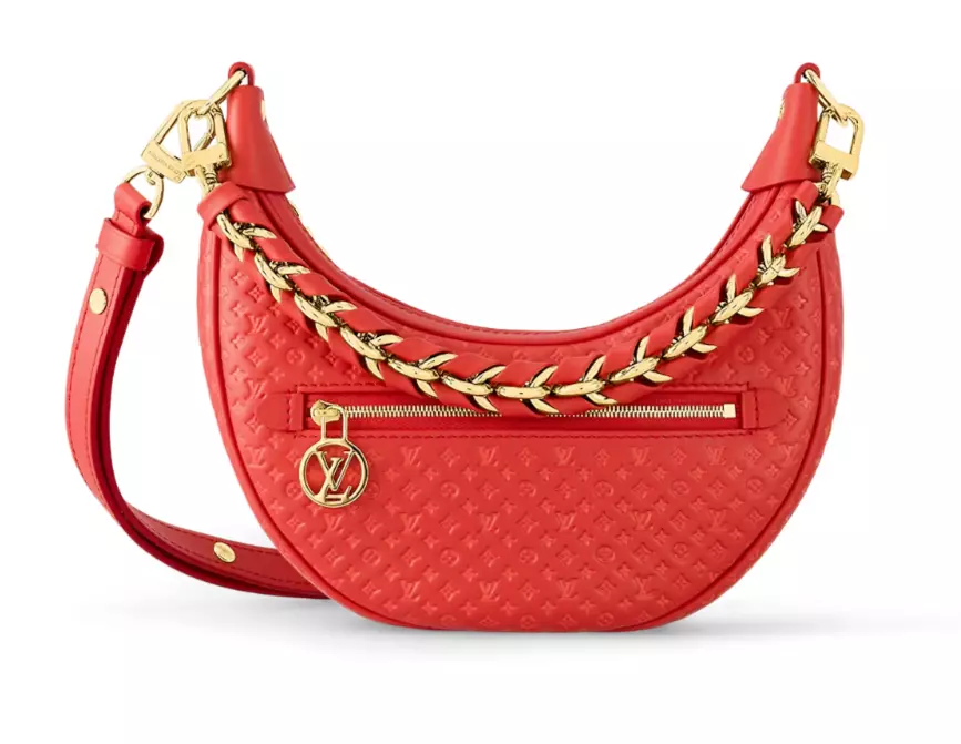 Louis Vuitton Loop Baguette Red Rouge