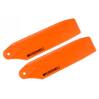 Microheli Plastic Tail Blade 86mm (ORANGE)
