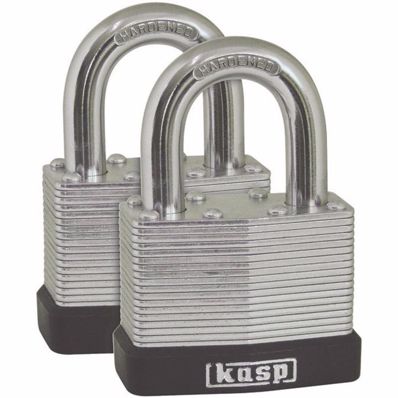 Kasp 40mm Laminated Hardended Steel Outdoor Anti Pick Padlock K13040D2