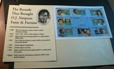 Foreign Souvenir Sheets Guyana Scott# 2676 Athletes-O.J. 1973 MNH H98