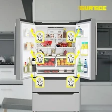 8 pcs GE Refrigerator Light Fits GFE26GGHDBB GFE26GGHDWW GFE26GGHEBB GFE26GGHEWW