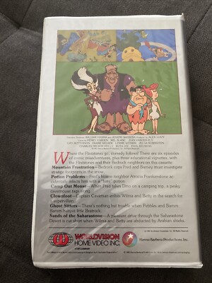 flintstones Comedy Show VHS 25th Anniversary Sliver Edition (Rare