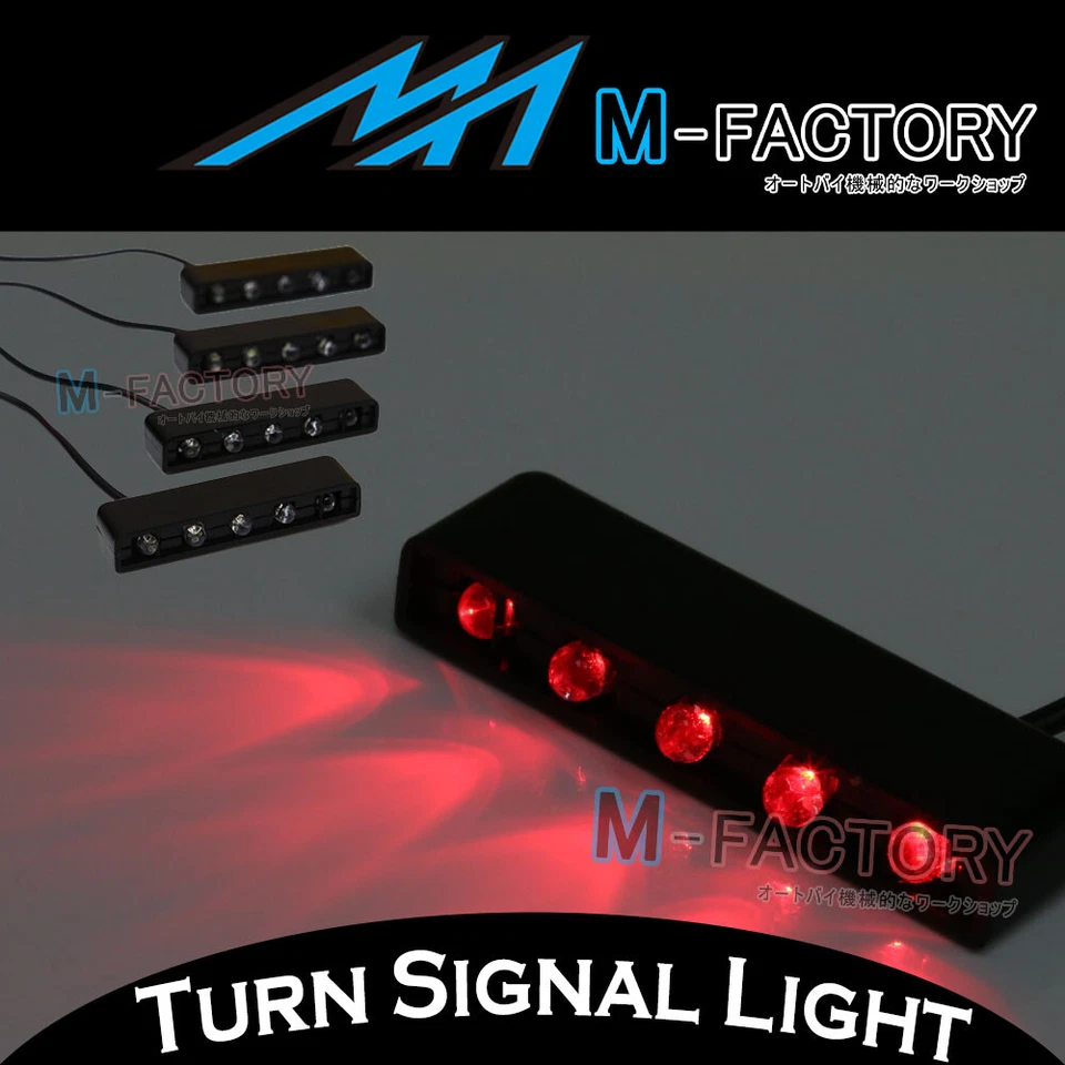 Luz de freno trasera LED roja para montar 4 piezas para Yamaha FZ1 FZ6 FZ8 XT 1200 Foto 3 de 3