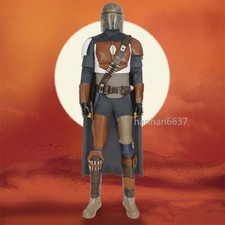 Star Wars The Mandalorian Cosplay Costume Halloween Outfits Full Set Props Men