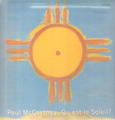 Paul McCartney Ou Est Le Soleil? Vinyl Single 12inch NEAR MINT Capitol