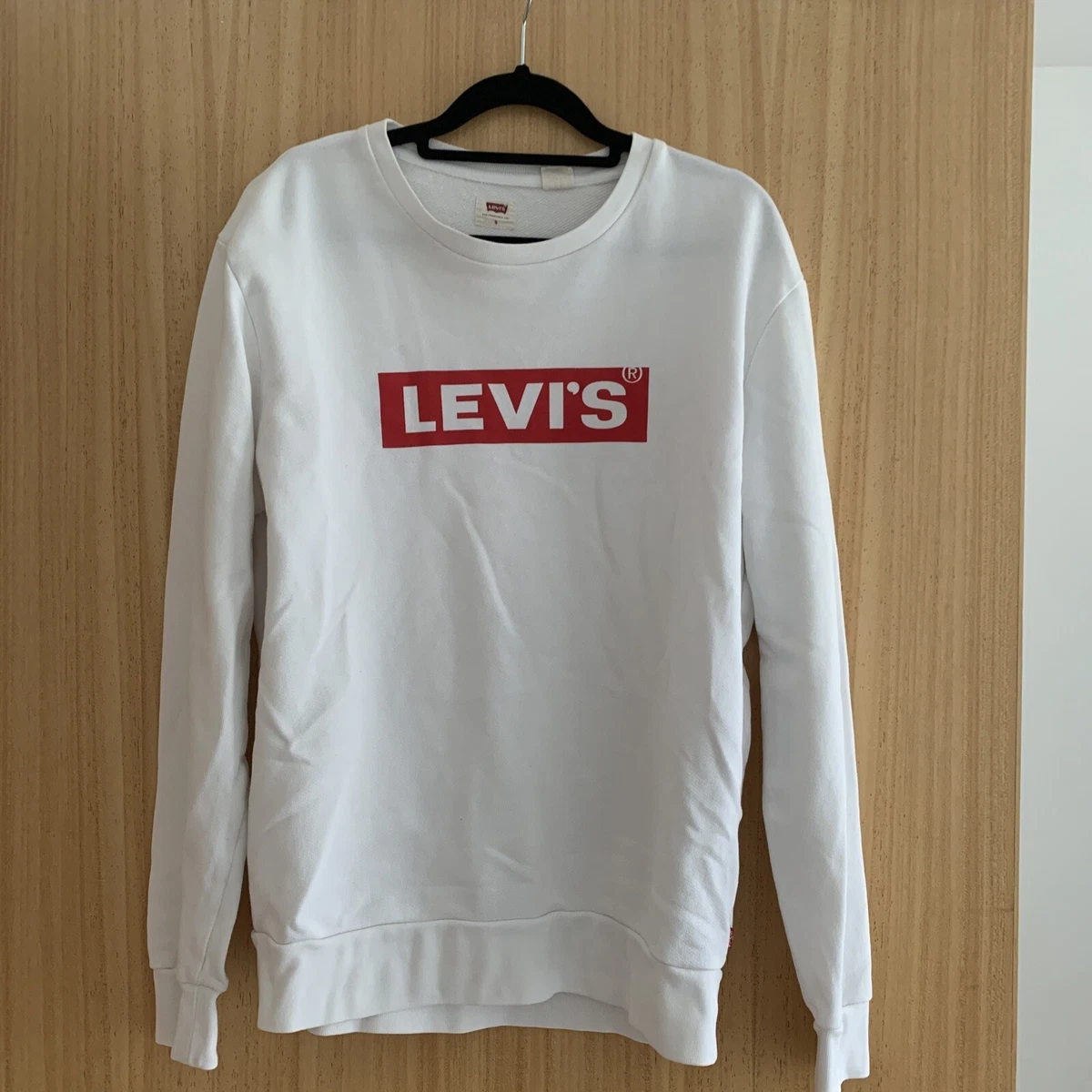 Levis white clearance jumper