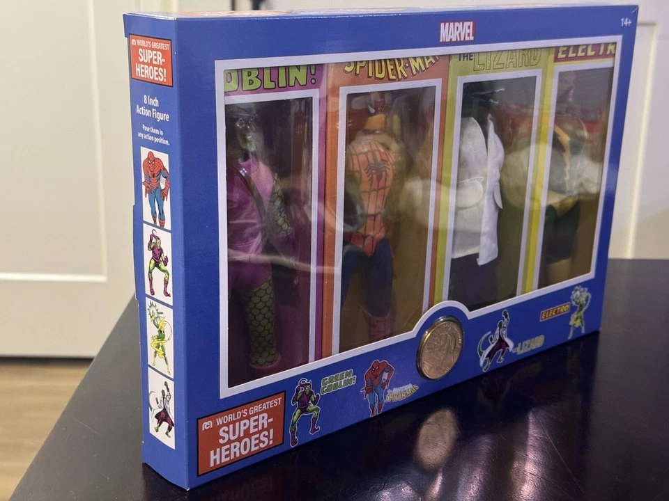 MEGO Marvel SPIDERMAN DUENDE VERDE LAGARTO ELECTRO DISNEY BOLSA INCLUIDA Listo para enviar Foto 3 de 4