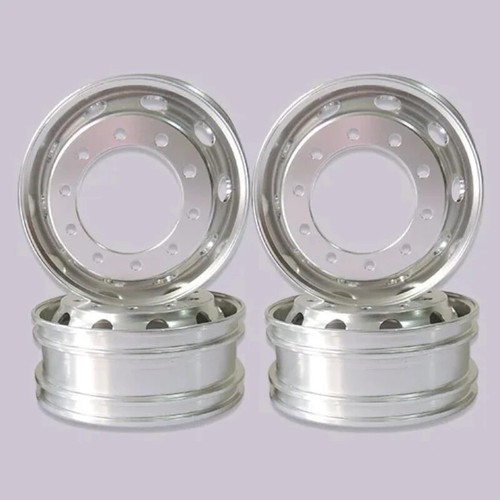Metal Back Narrow Wheel Hub for 1/14 Tamiya RC Truck Scania MAN Benz Volvo - Picture 2 of 7