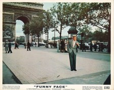 FRED ASTAIRE Arch De Triumph Original Vintage FUNNY FACE Paramount Color Photo