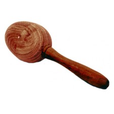Fair Trade Vietnamese Vietnam Wood Wooden Maraca natural ball 13cm