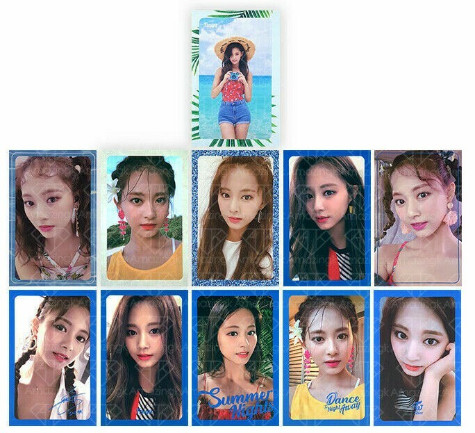 TWICE SUMMER NIGHTS DANCE THE NIGHT AWAY OFFICIAL PHOTOCARD [TZUYU