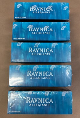 MTG Ravnica Allegiance RNA Booster Box - sealed - dents/dings - see photos