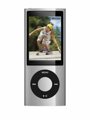 Apple iPod Nano 5th Gen with Camera 8GB Blue Model A1320+ Charger