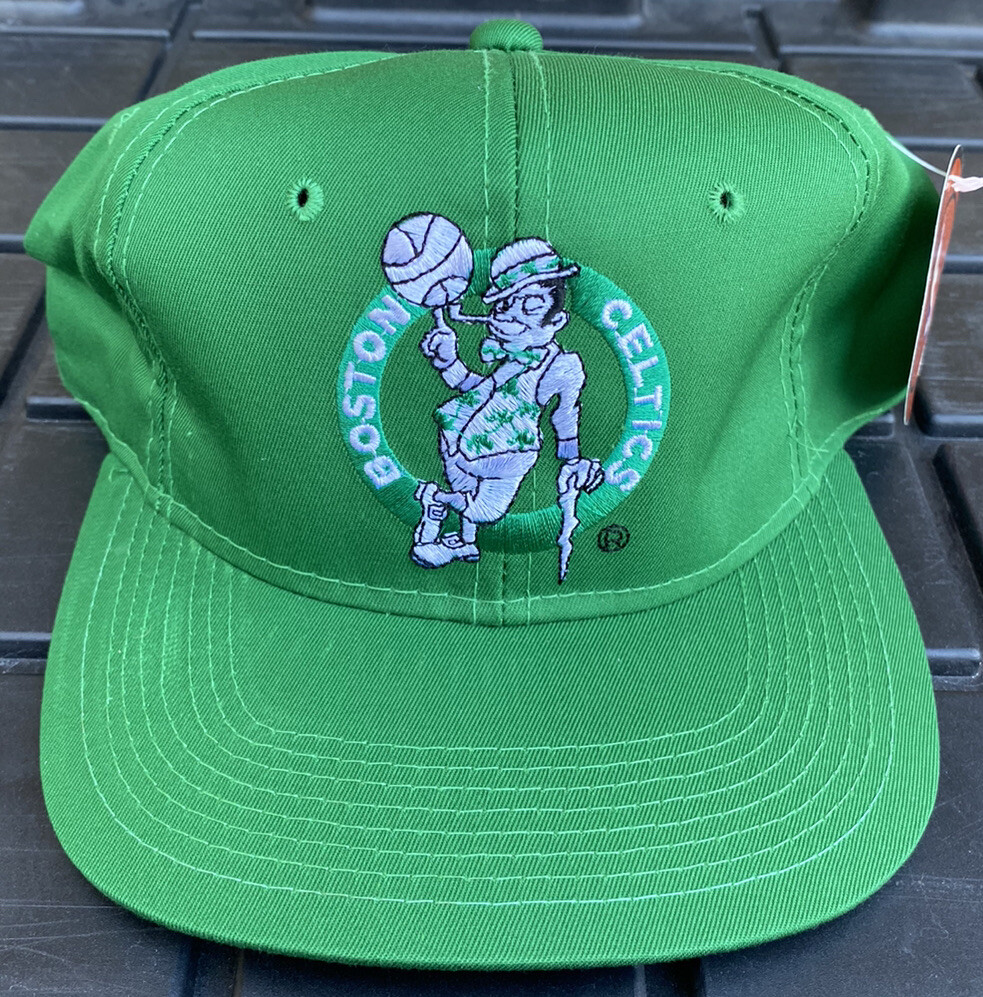 NWT Vintage Boston Celtics Youngan The G Cap Plain Logo Snapback 