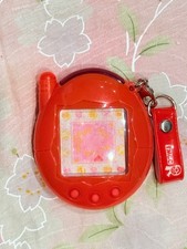 Bandai Tamagotchi Plus All Red Keitai Kai Two Red Series TMGC Game Japan Tested