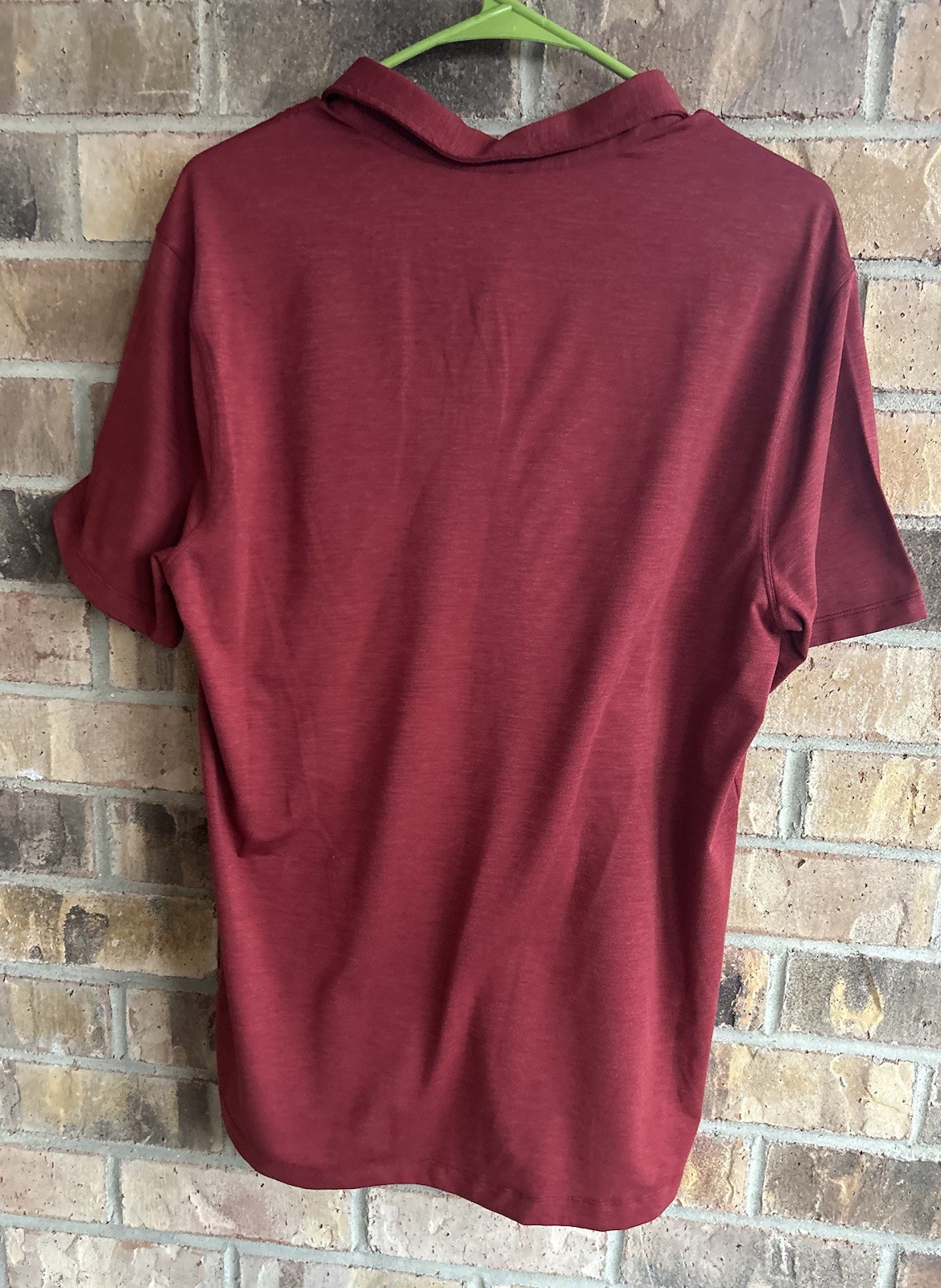 Lululemon Evolution Red Polo Size Medium Performa… - image 2