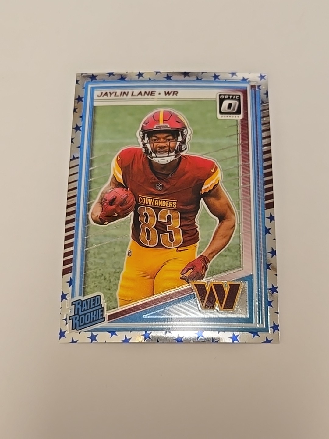 2025 Panini Donruss Optic - Rated Rookie Jaylin Lane #249 Stars Prizm (RC)