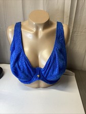 NEW Freya Nomad Nights High Leg Bikini Brief ONLY - Atlantic Blue - Small 10