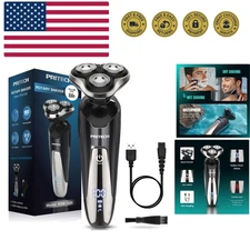 Electric Razor for Men - Rechargeable Electric Shaver for Men, Rechargeable W...