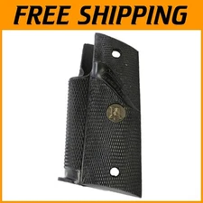 Pachmayr 02921 Signature Colt 1911 Rubber Grips - Classic Checkered Design
