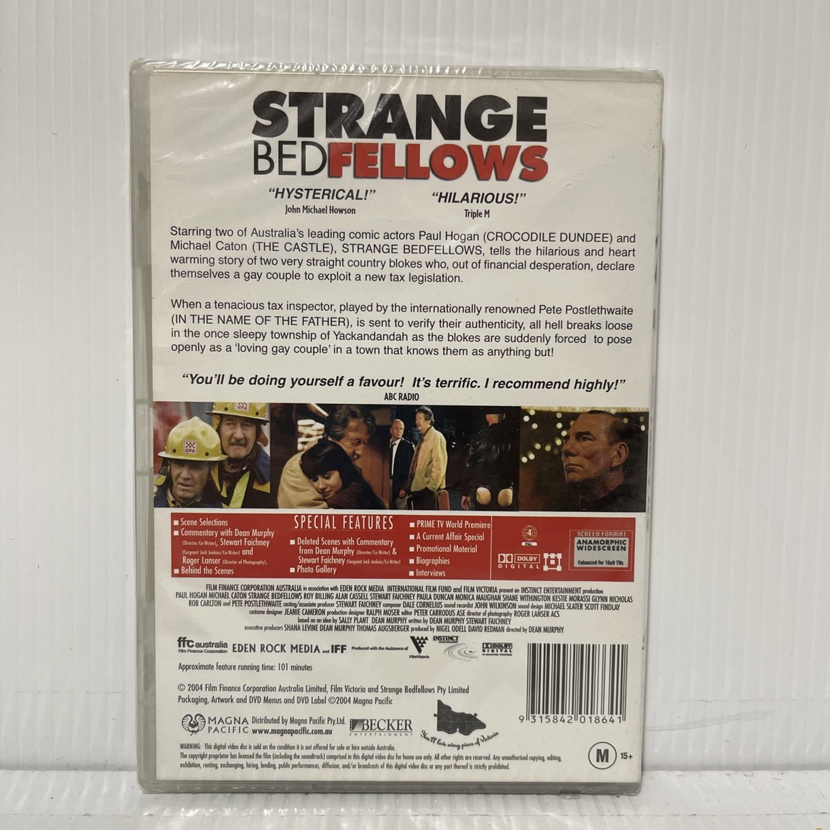 Strange Bedfellows DVD (2004) Paul Hogan Michael Caton