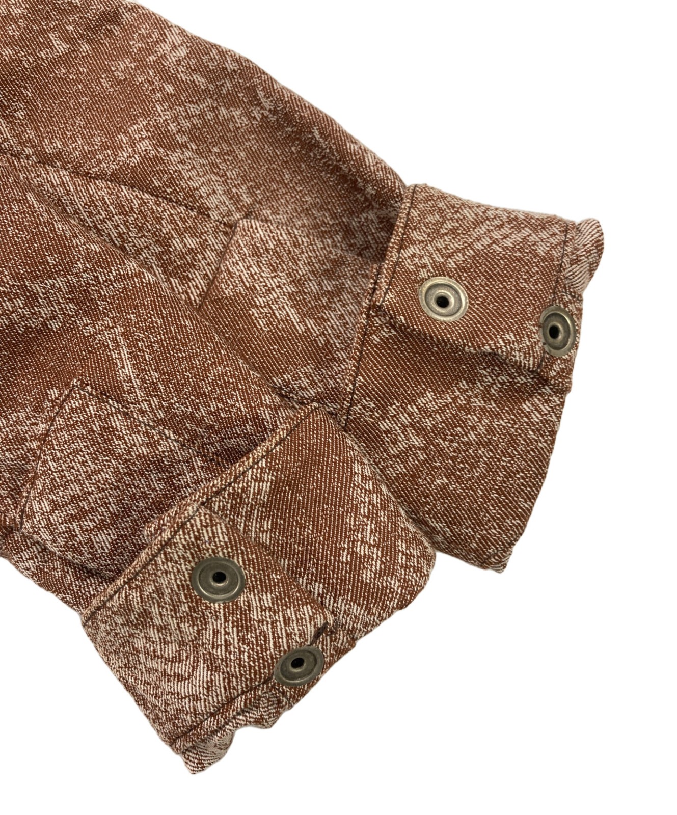 Brown Acne Studios Python Print Jacquard Shirt fo… - image 7