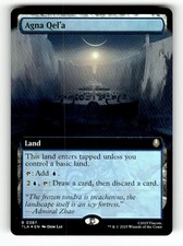 2025 Magic: The Gathering TLA Agna Qel'a (Extended Art) Foil 387