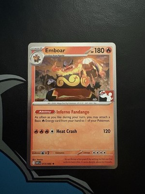 Prize Pack Series 8 Stamp Emboar 013/086 Sv: White Flare Cosmo Holo