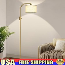Dimmable Floor Lamp W/ 360  Rotating Shade Living Room Bedroom Reading New