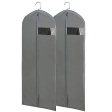Long Garment Bags for Hanging Clothes Dress for Gowns Protector Cover