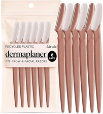 Kitsch Dermaplane Razor for Women Face Face Razors for Women Men, Eye Brow R