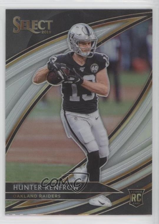 2019 Panini Select Field Level Silver Prizm Hunter Renfrow #287 3hk