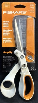 fiskars amplify for thick material 8 inch creased packaging