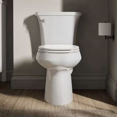 Kohler Elmbrook Two-Piece Elongated Toilet White K-33201-0