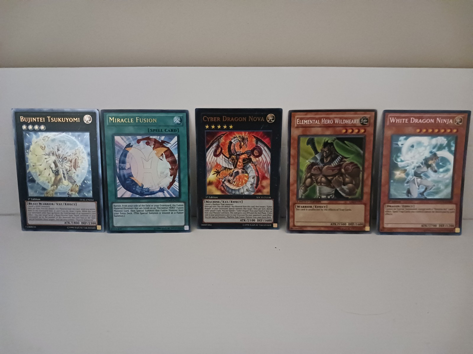 Yugioh TCG: Lot of 5 Ultimate, Secret, and Ultra rare cards