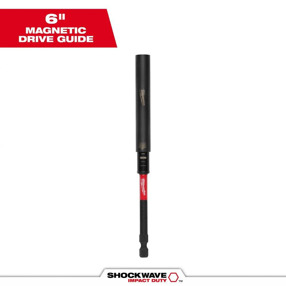 Ударная волна Milwaukee Shockwave 6 дюймов Направляющая ударного магнитного привода 3590₽