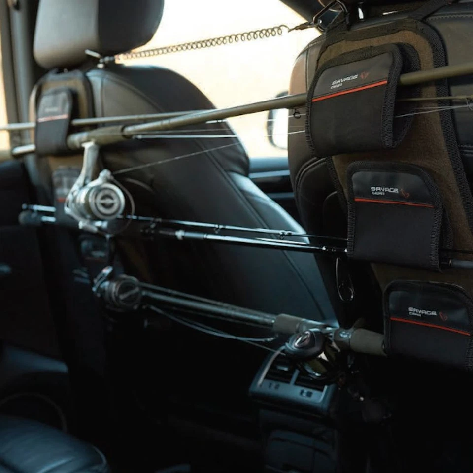 SAVAGE GEAR Car Seat Fishing Rod Rack For 3 Rods - Image 4 of 4