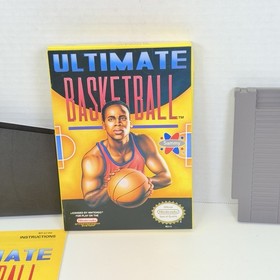 Ultimate Basketball: CIB- Original NES- Tested Works! Great Condition!